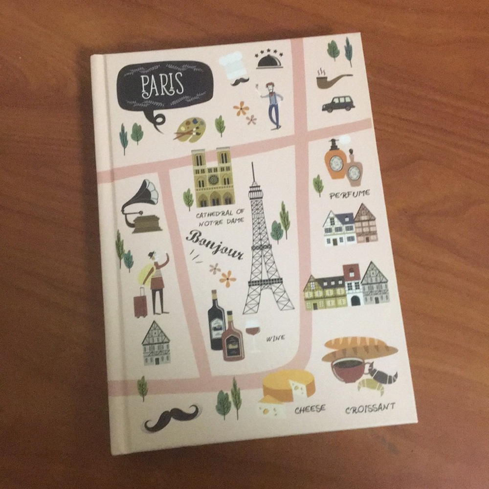 Paris Themed Journal